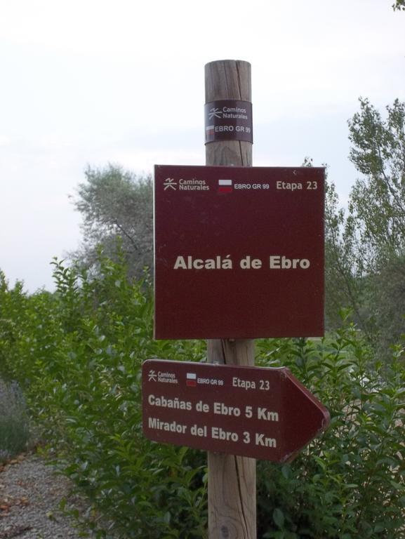 La Palmera De La Insula Alcala de Ebro ภายนอก รูปภาพ